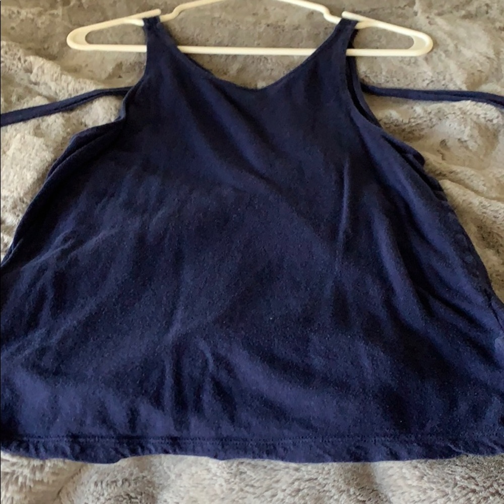 Old Navy Tank With Tie at Back